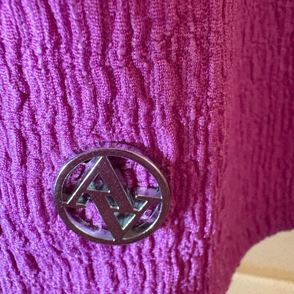 Purple Lace Trim Top - Picture 4 of 8